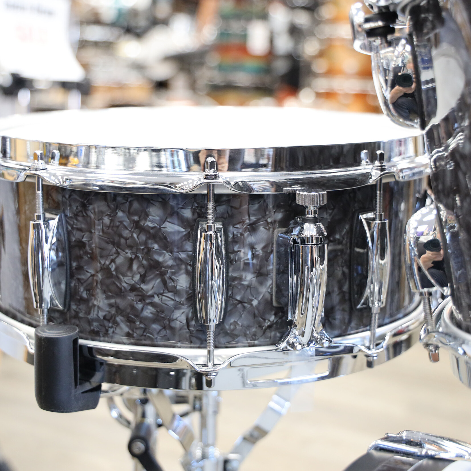 Gretsch Gretsch Brooklyn 4-Piece Shell Pack 20/12/14/14S Deep Black Marine Pearl (Demo Deal)