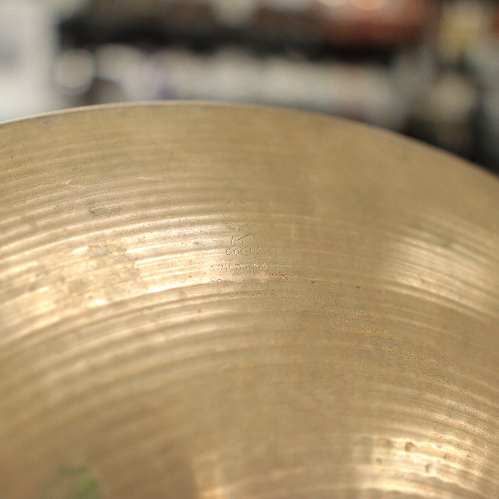 Zildjian Vintage Zildjian 16" A Zildjian & CIE Constantinople Cymbal (1613g)