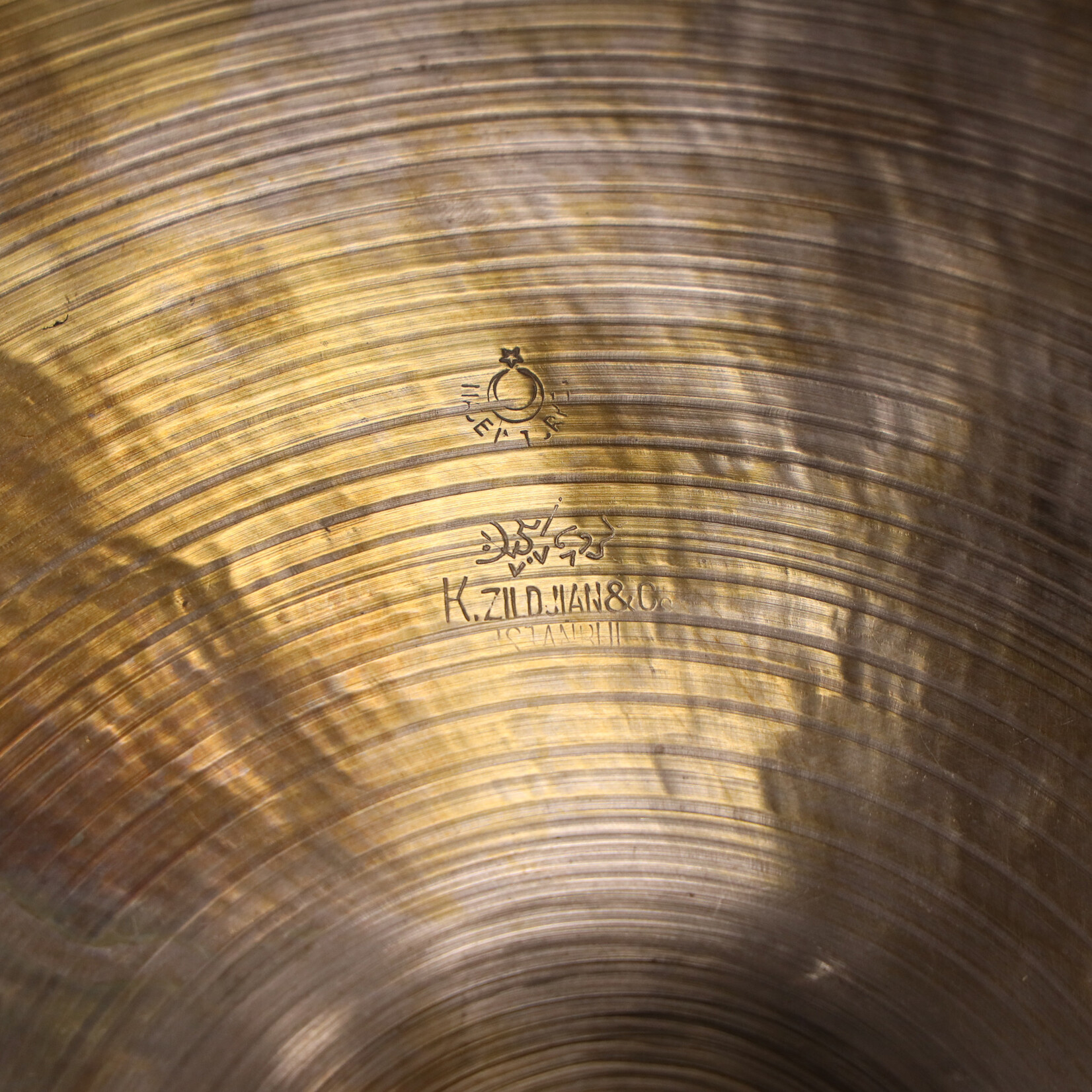 Zildjian Vintage K. Zildjian Istanbul Intermediate Stamp 15" Hi-Hats 1038/1086g