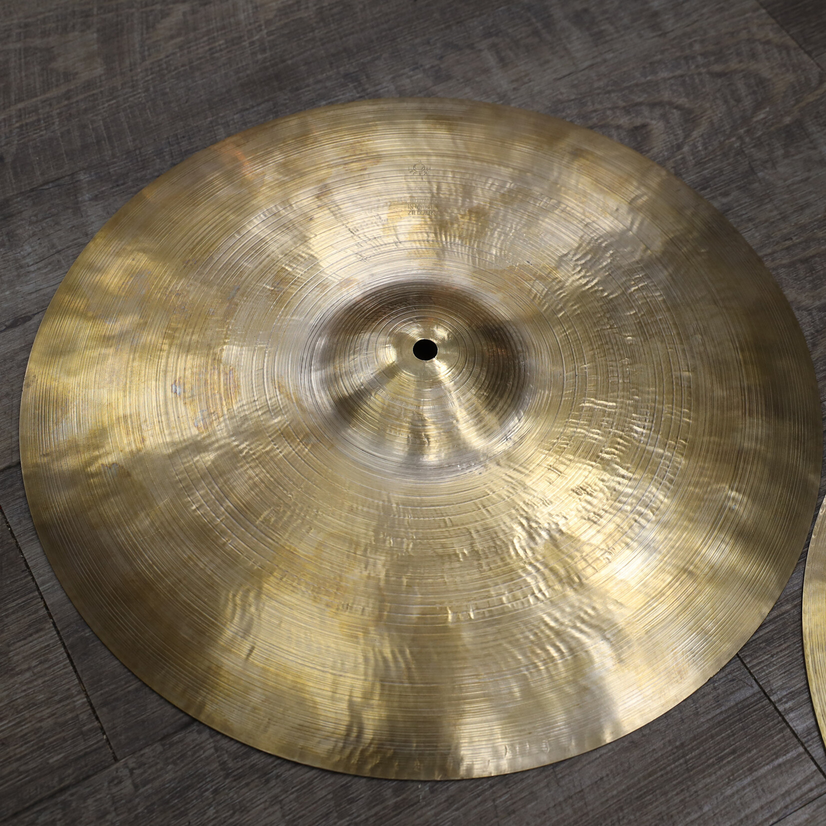 Zildjian Vintage K. Zildjian Istanbul Intermediate Stamp 15" Hi-Hats 1038/1086g