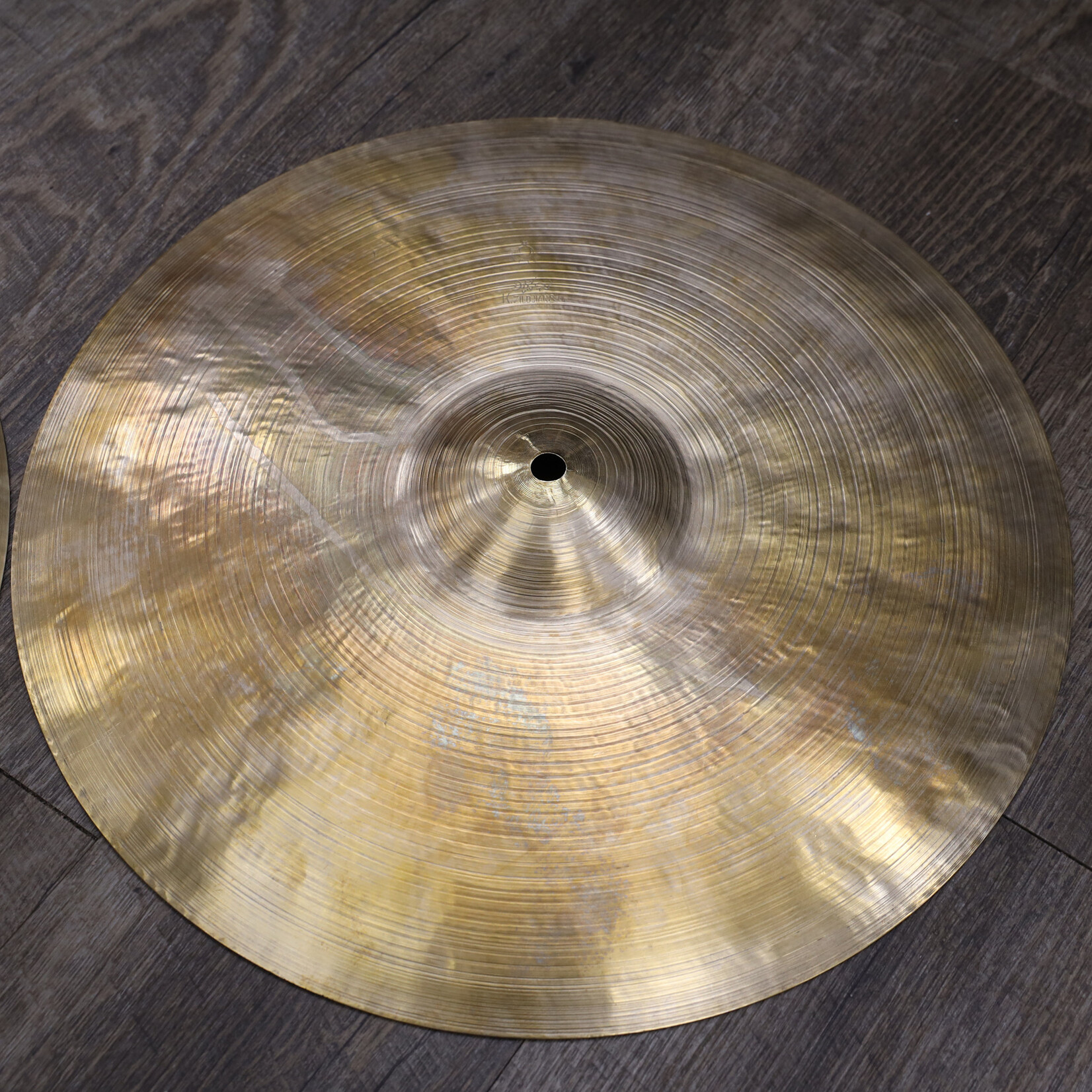 Zildjian Vintage K. Zildjian Istanbul Intermediate Stamp 15" Hi-Hats 1038/1086g