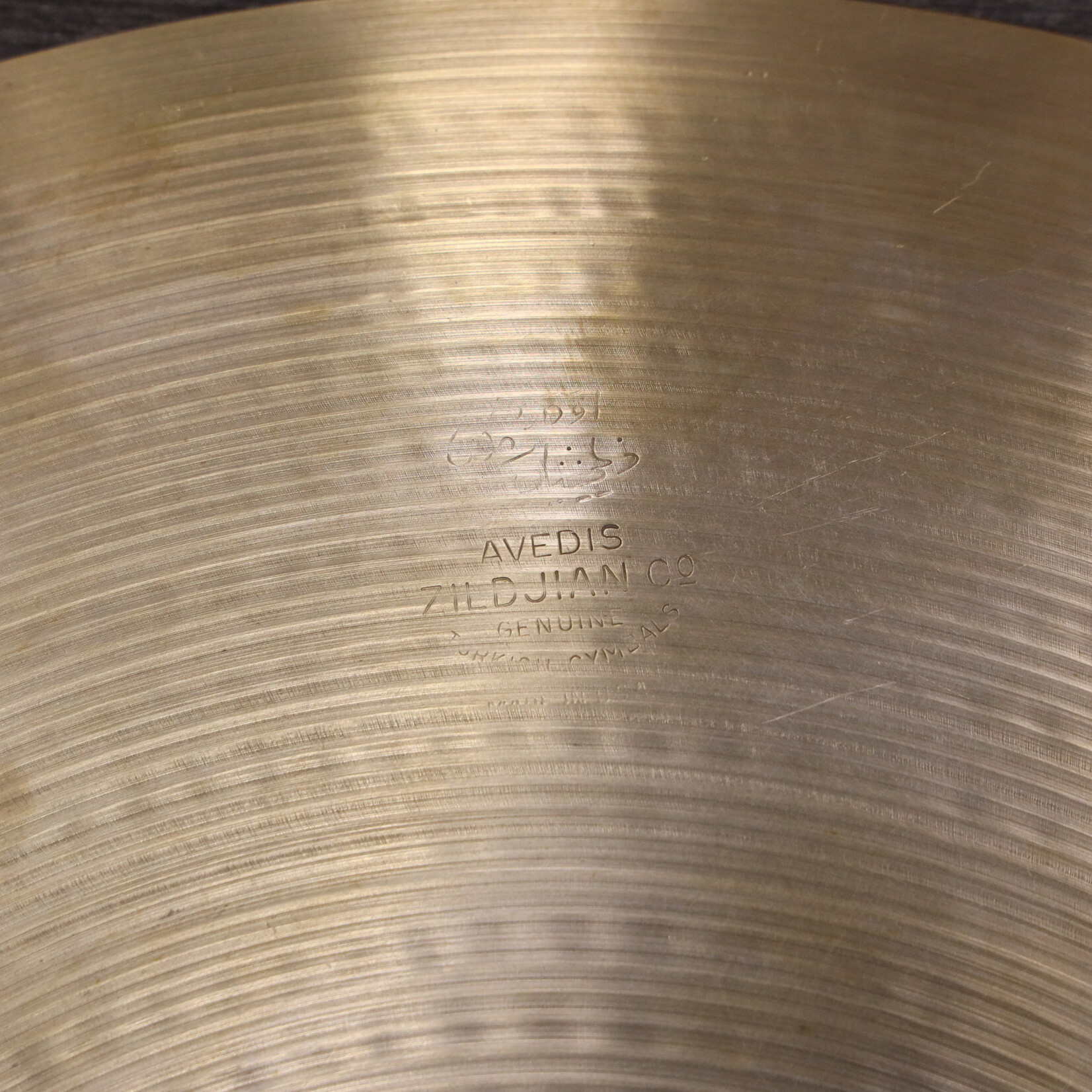 Zildjian Vintage 1960s A Zildjian 20" Ride Cymbal 1895g