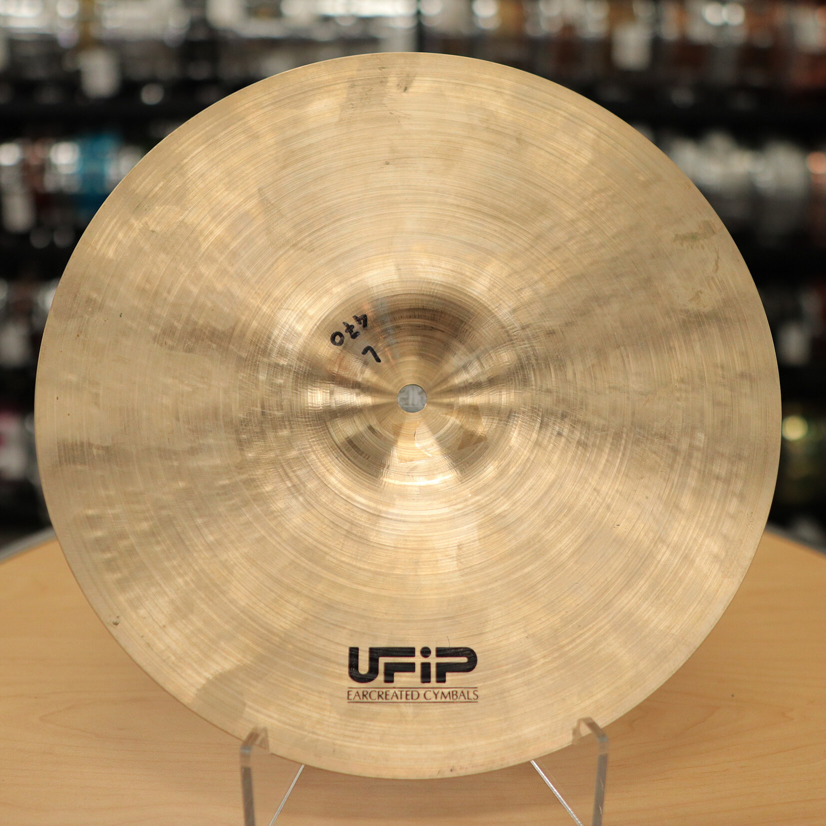 UFIP Demo UFIP FX Collection 12" Traditional Splash Cymbal Light