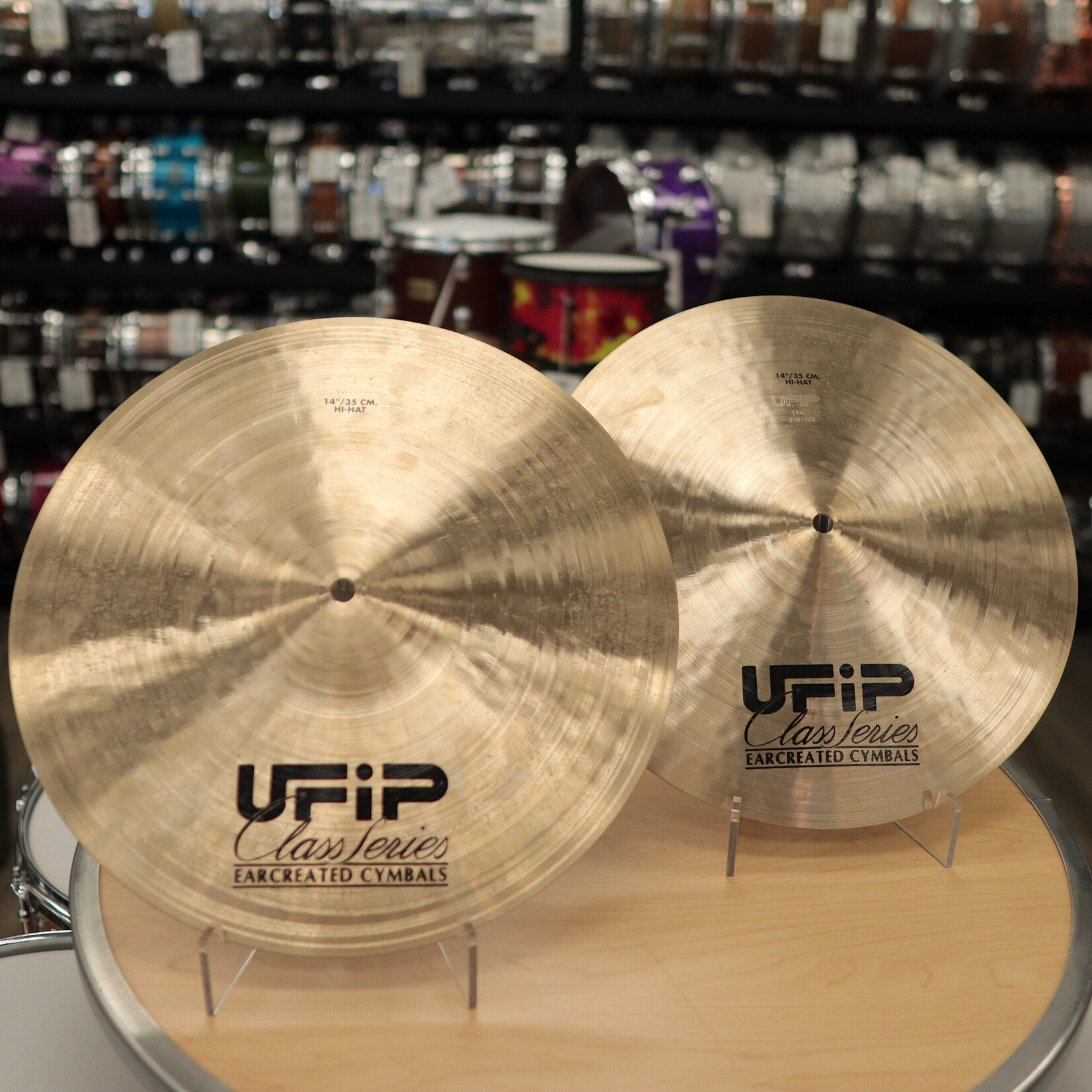 UFIP Demo UFIP Class Series 14" Light Hi-Hats