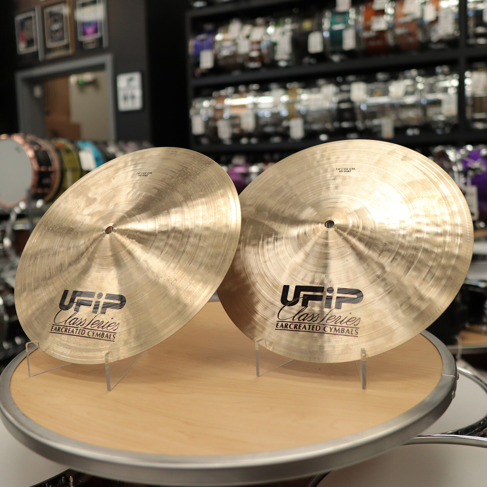 UFIP Demo UFIP Class Series 14" Light Hi-Hats