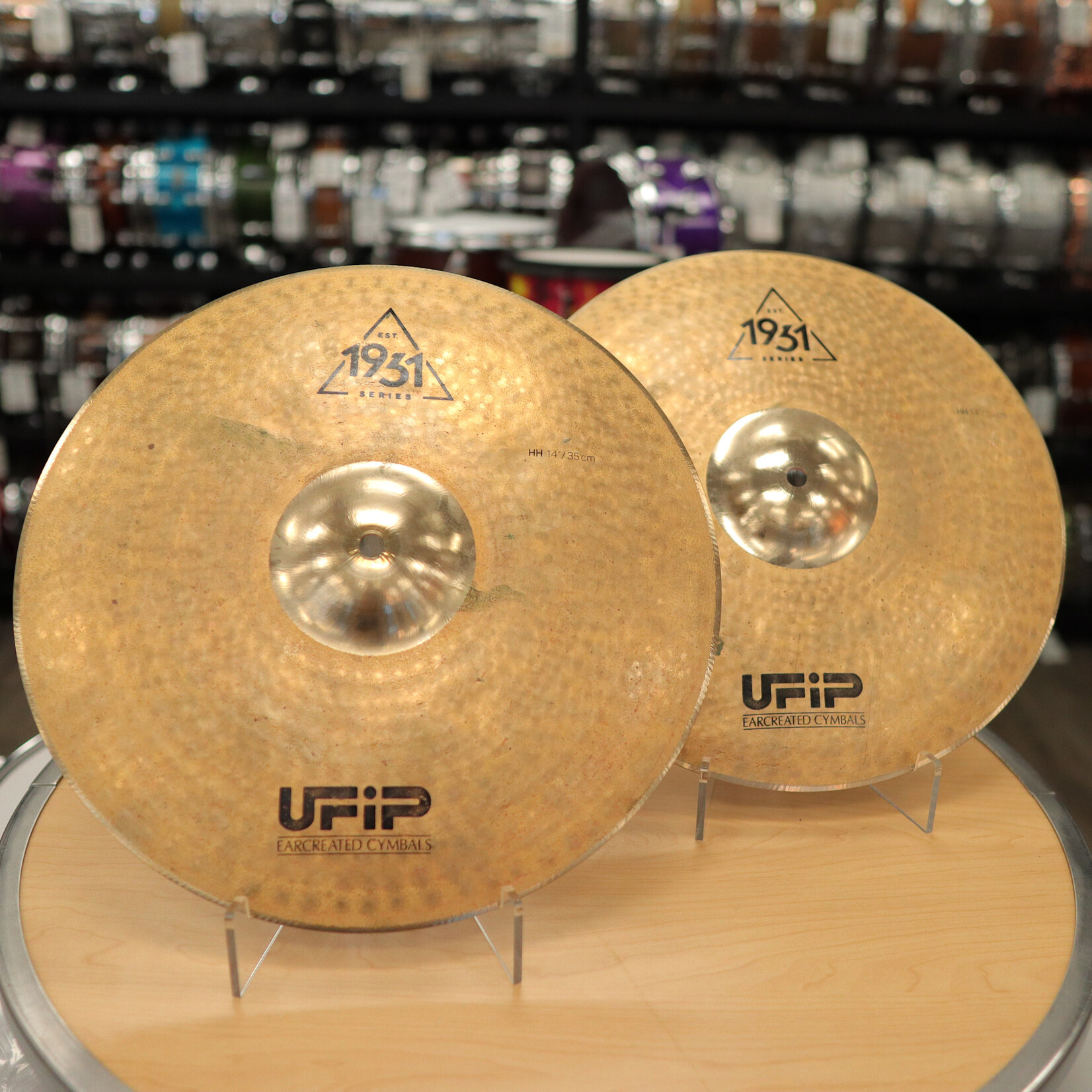 UFIP Demo UFIP Est. 1931 Series 14" Hi-Hats