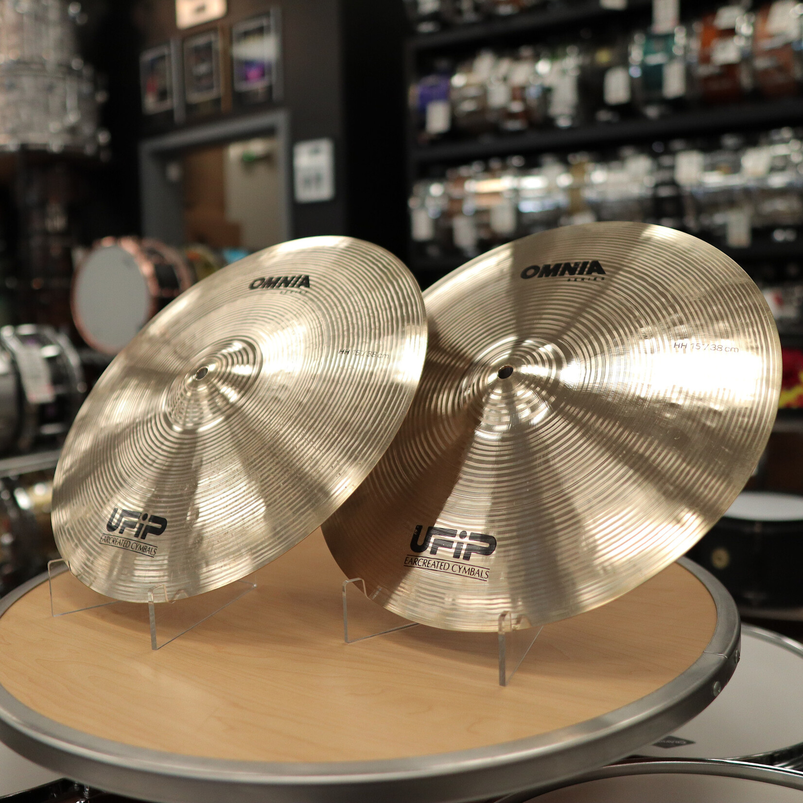 UFIP Demo UFIP Omnia Series 15" Hi-Hats
