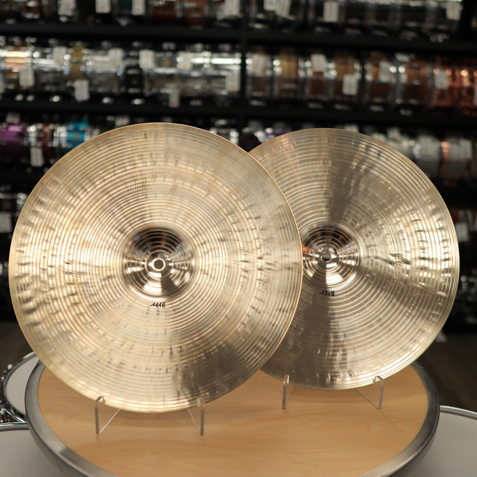 UFIP Demo UFIP Omnia Series 15" Hi-Hats