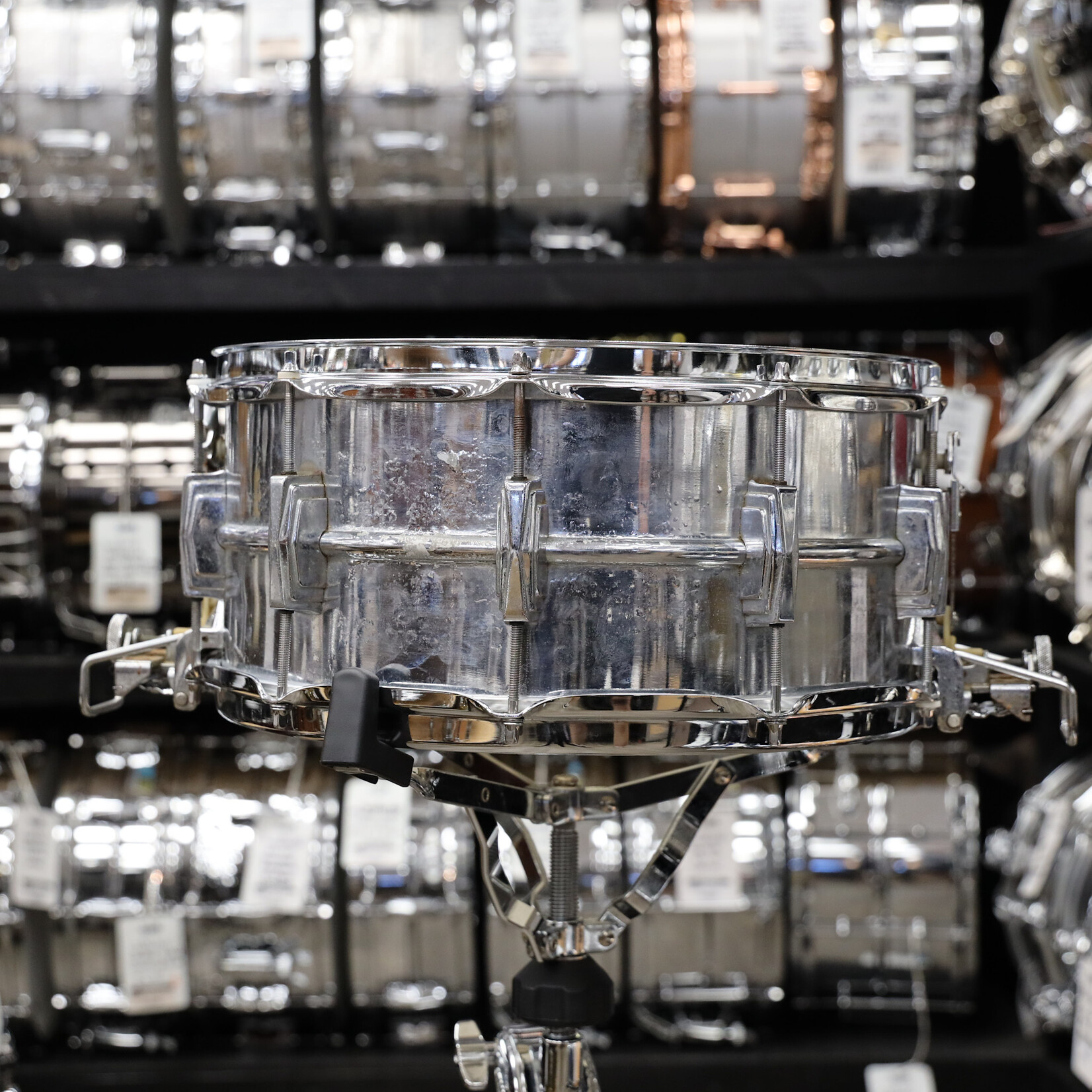 Ludwig Vintage 1970s Ludwig Supersensitive Snare Drum LM411 6.5x14