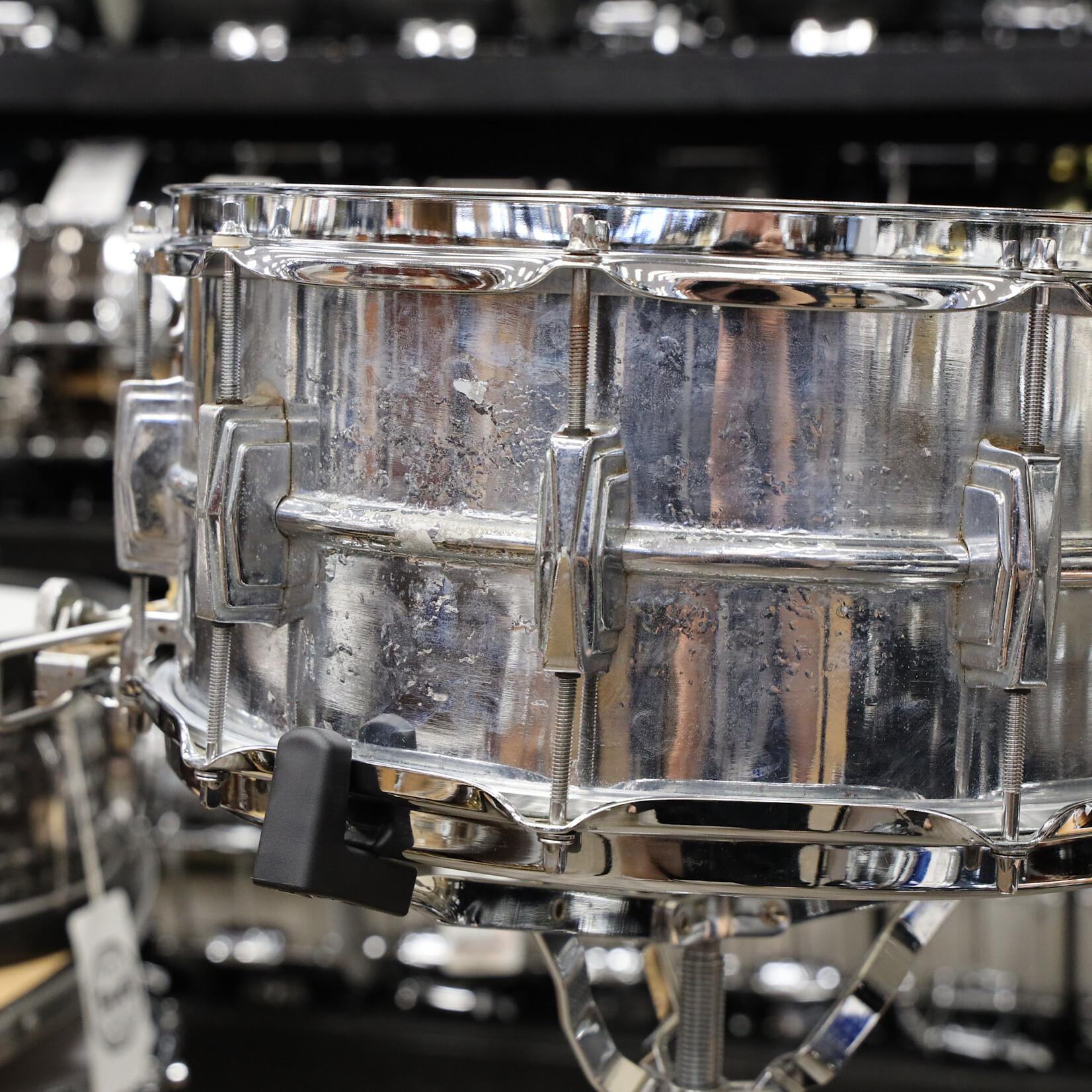 Ludwig Vintage 1970s Ludwig Supersensitive Snare Drum LM411 6.5x14