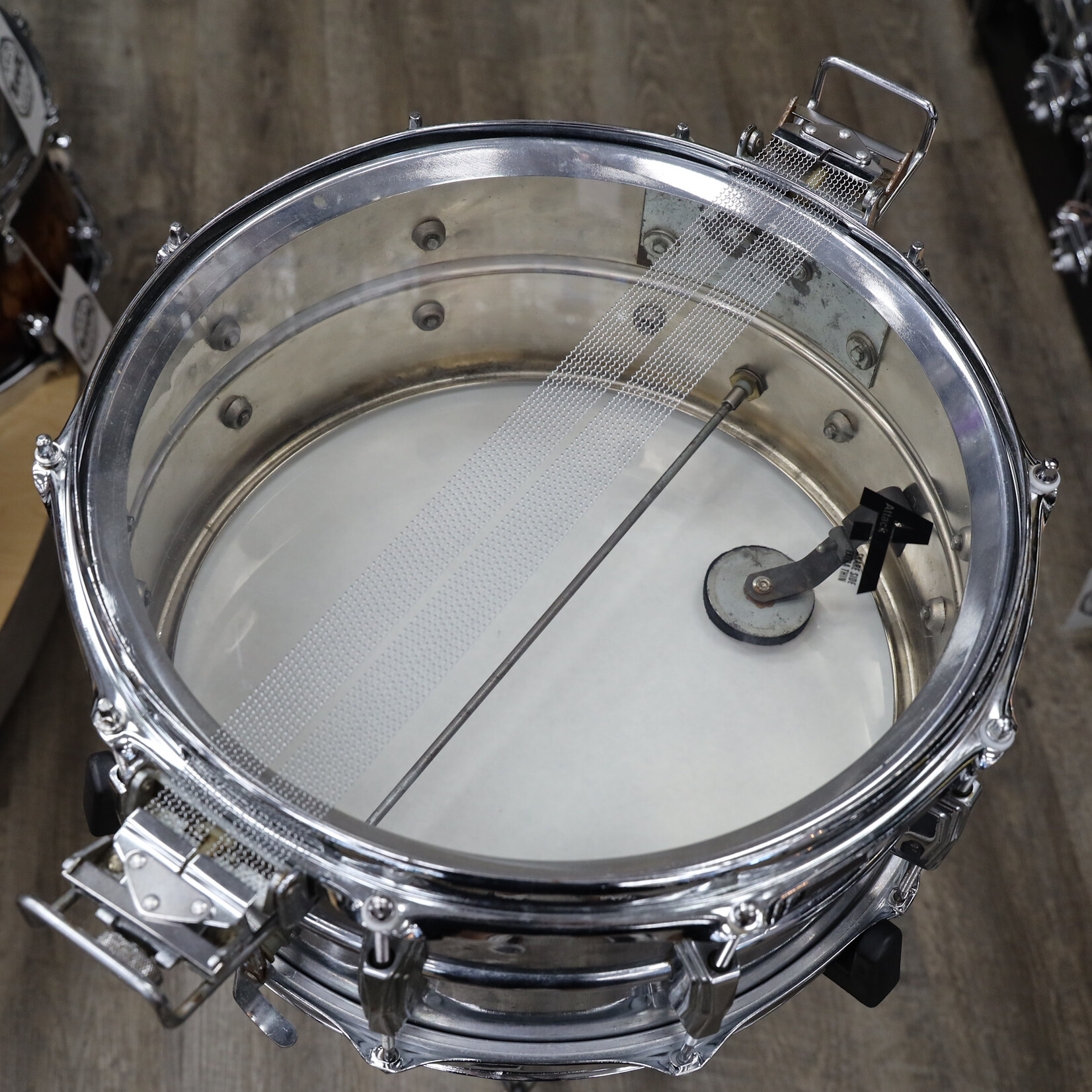 Ludwig Vintage 1970s Ludwig Supersensitive Snare Drum LM411 6.5x14