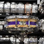 Pork Pie Pre-Owned Pork Pie 5x14 Maple Snare Drum Mappa Burl/Metallic Purple 2024