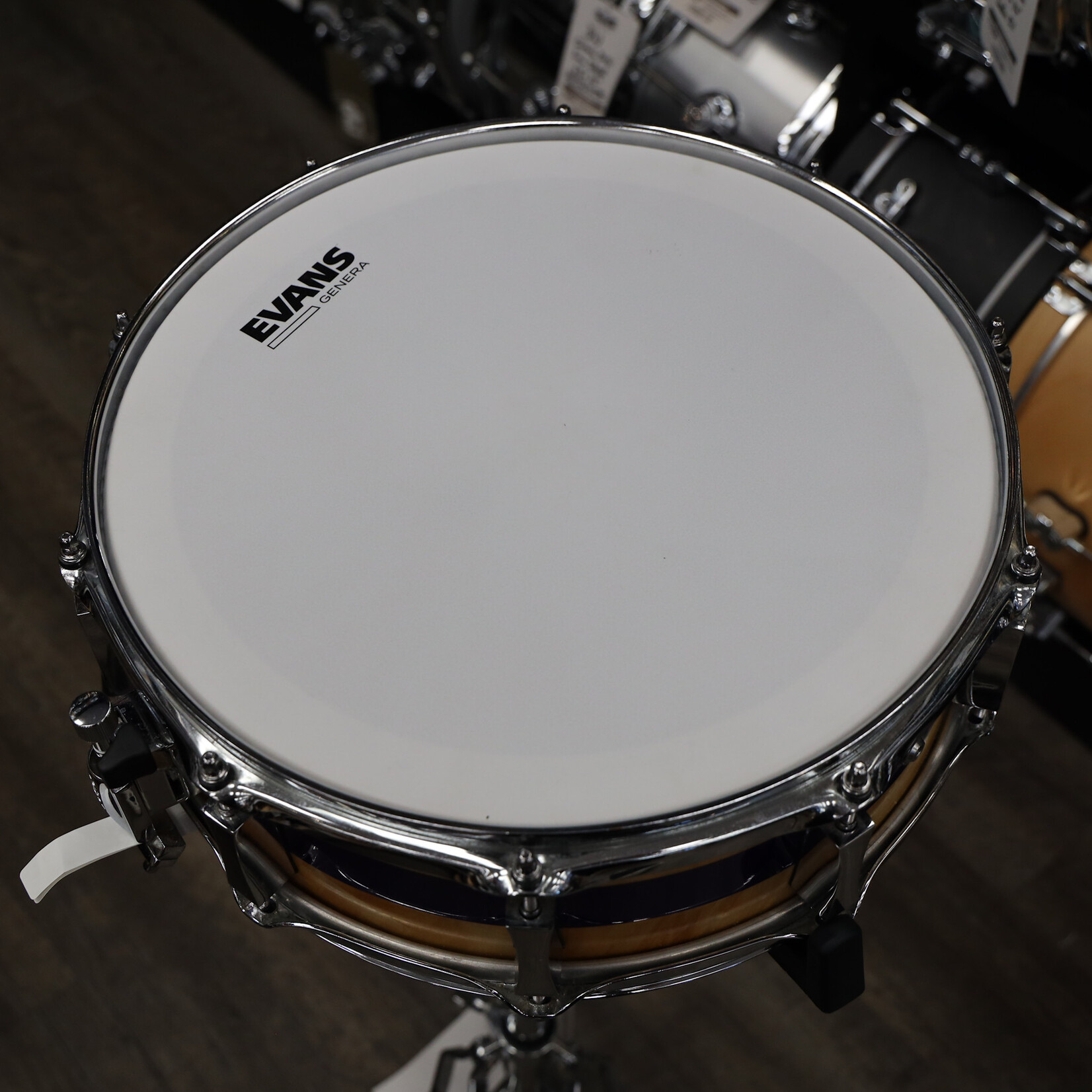 Pork Pie Pre-Owned Pork Pie 5x14 Maple Snare Drum Mappa Burl/Metallic Purple 2024