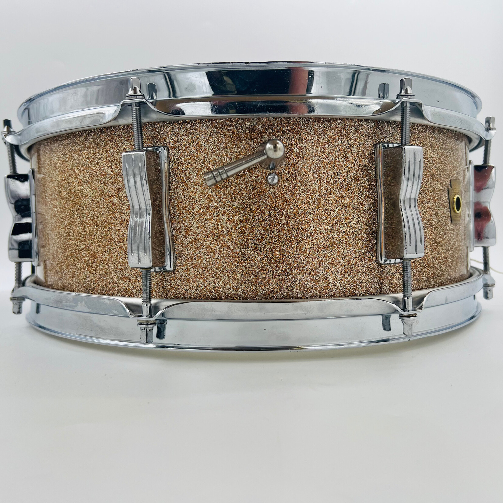 Ludwig Ludwig No. 908 Jazz Festival 8-Lug 5x14" Pre-Serial Snare Drum (Champagne Sparkle)