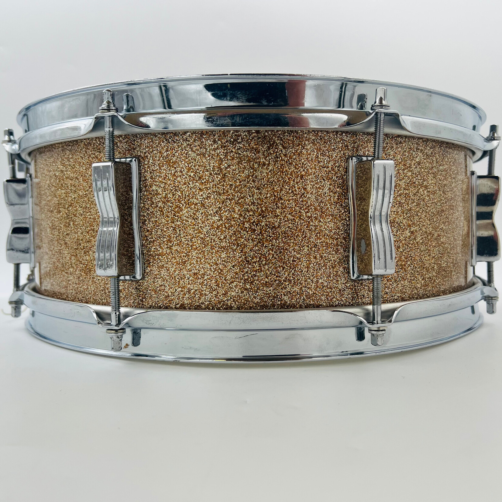 Ludwig Ludwig No. 908 Jazz Festival 8-Lug 5x14" Pre-Serial Snare Drum (Champagne Sparkle)