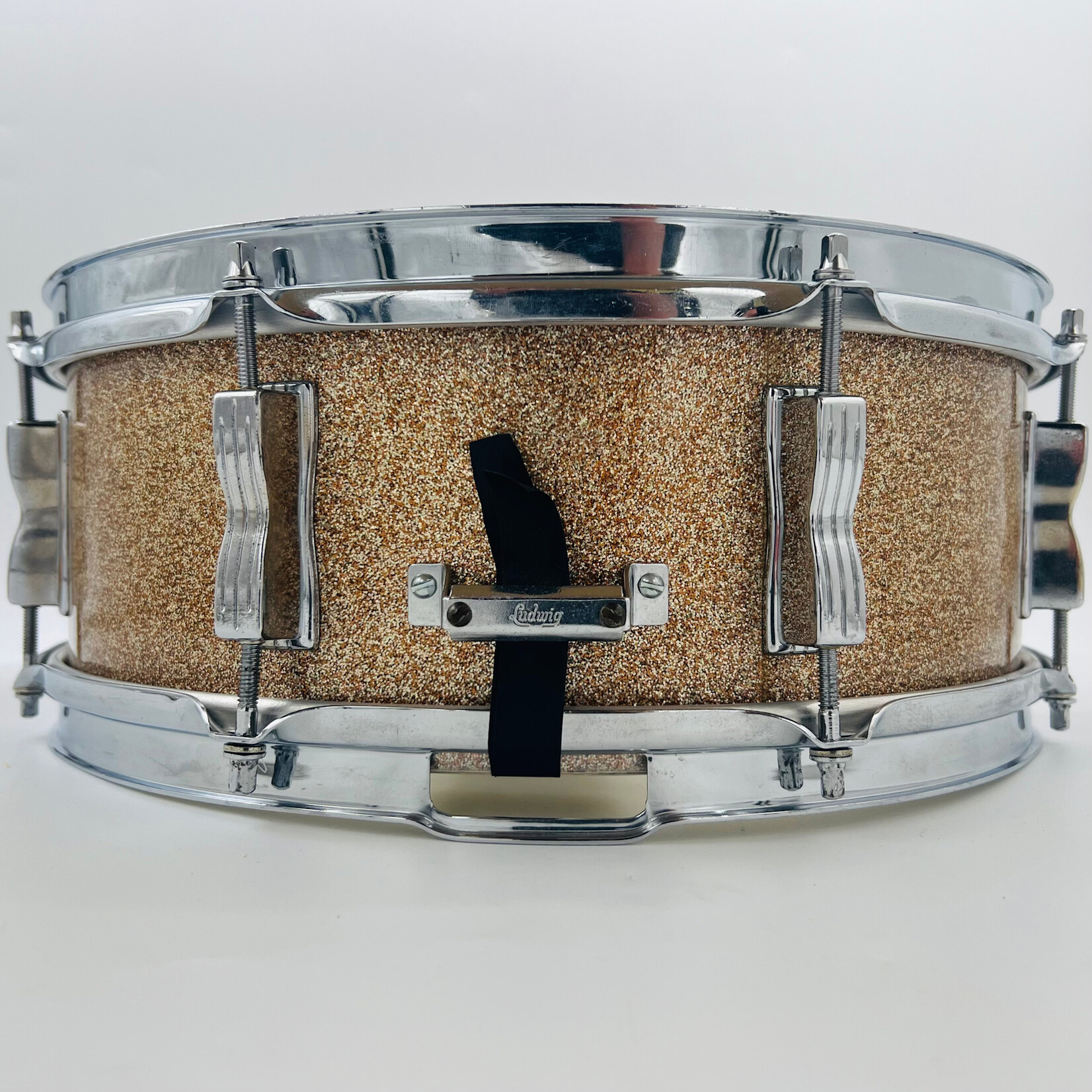 Ludwig Ludwig No. 908 Jazz Festival 8-Lug 5x14" Pre-Serial Snare Drum (Champagne Sparkle)