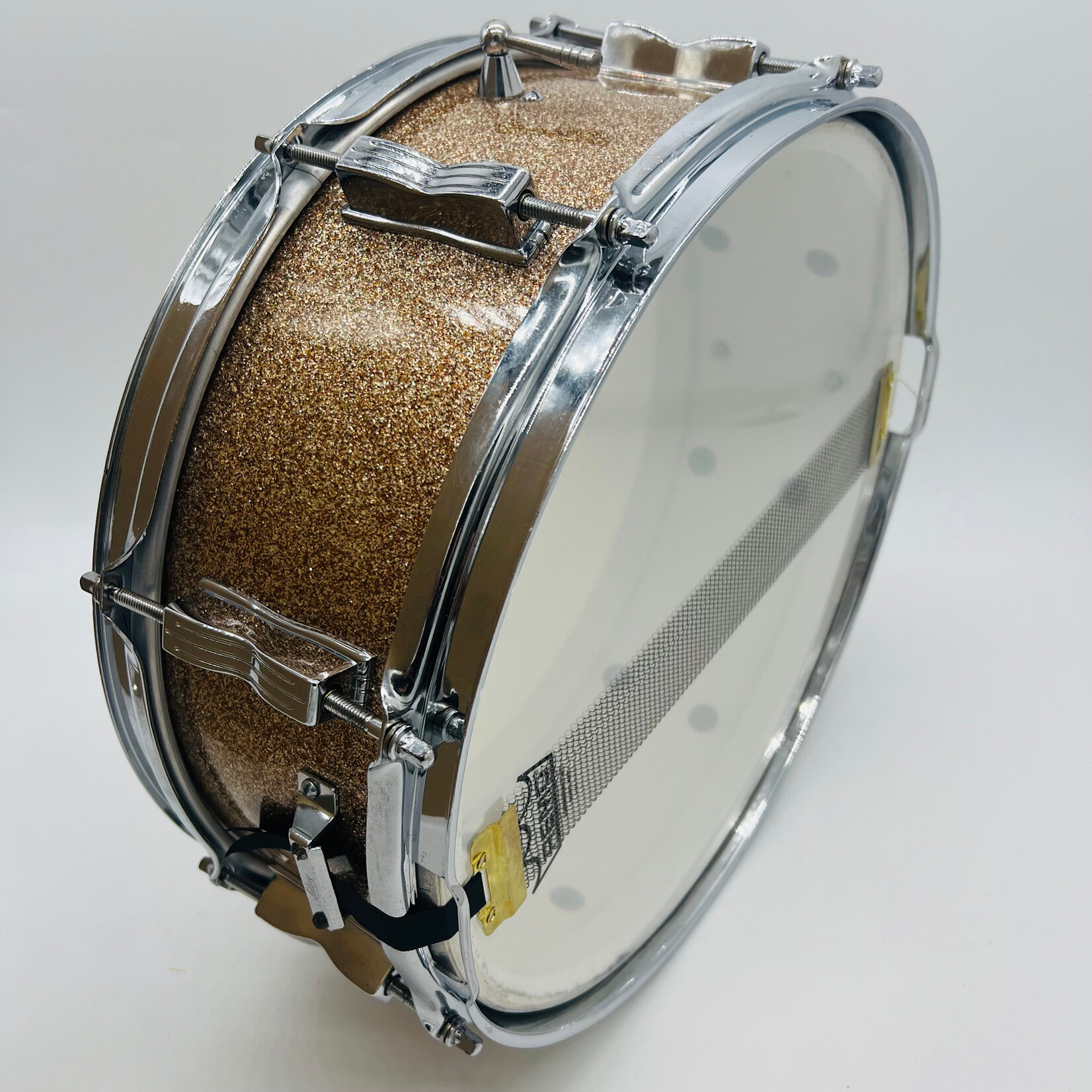 Ludwig Ludwig No. 908 Jazz Festival 8-Lug 5x14" Pre-Serial Snare Drum (Champagne Sparkle)