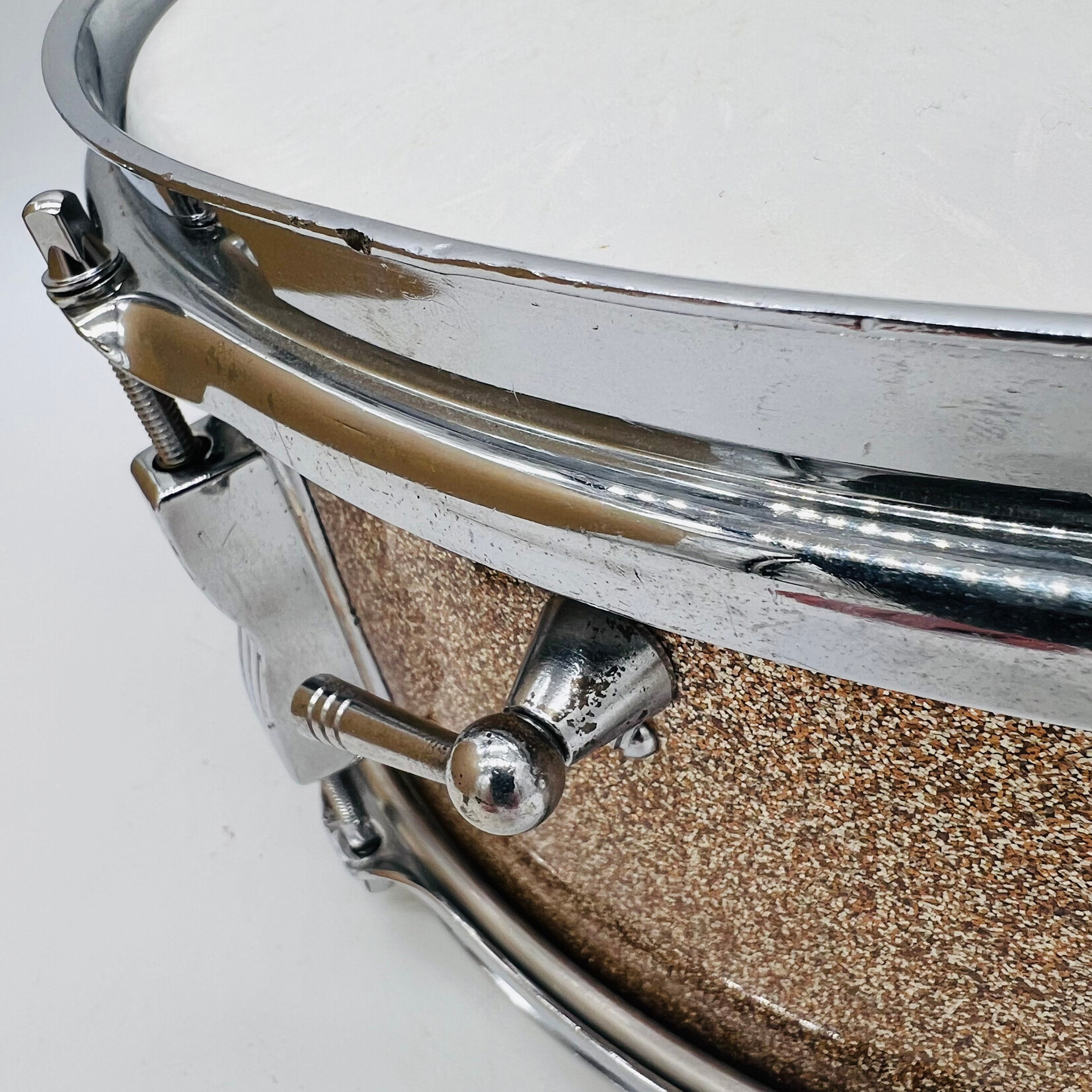 Ludwig Ludwig No. 908 Jazz Festival 8-Lug 5x14" Pre-Serial Snare Drum (Champagne Sparkle)