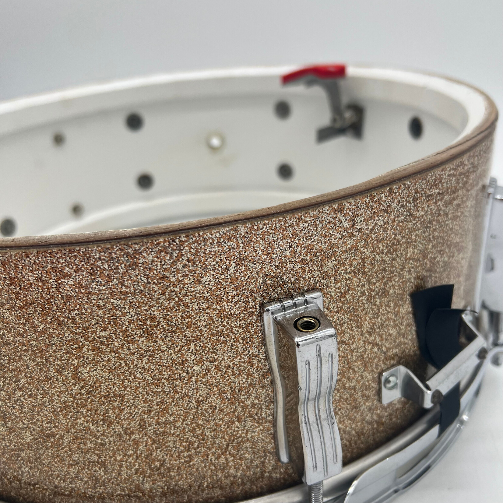 Ludwig Ludwig No. 908 Jazz Festival 8-Lug 5x14" Pre-Serial Snare Drum (Champagne Sparkle)