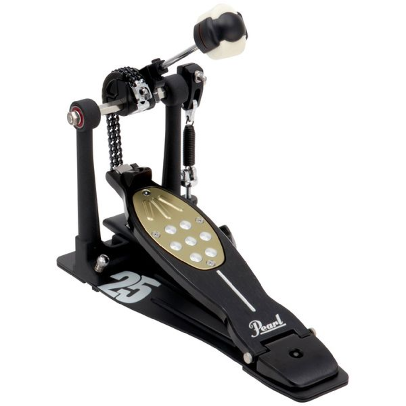 Pearl Pearl Eliminator Redline Chain Drive Single Pedal 25th Anniversary Black Edition P-2050C/B