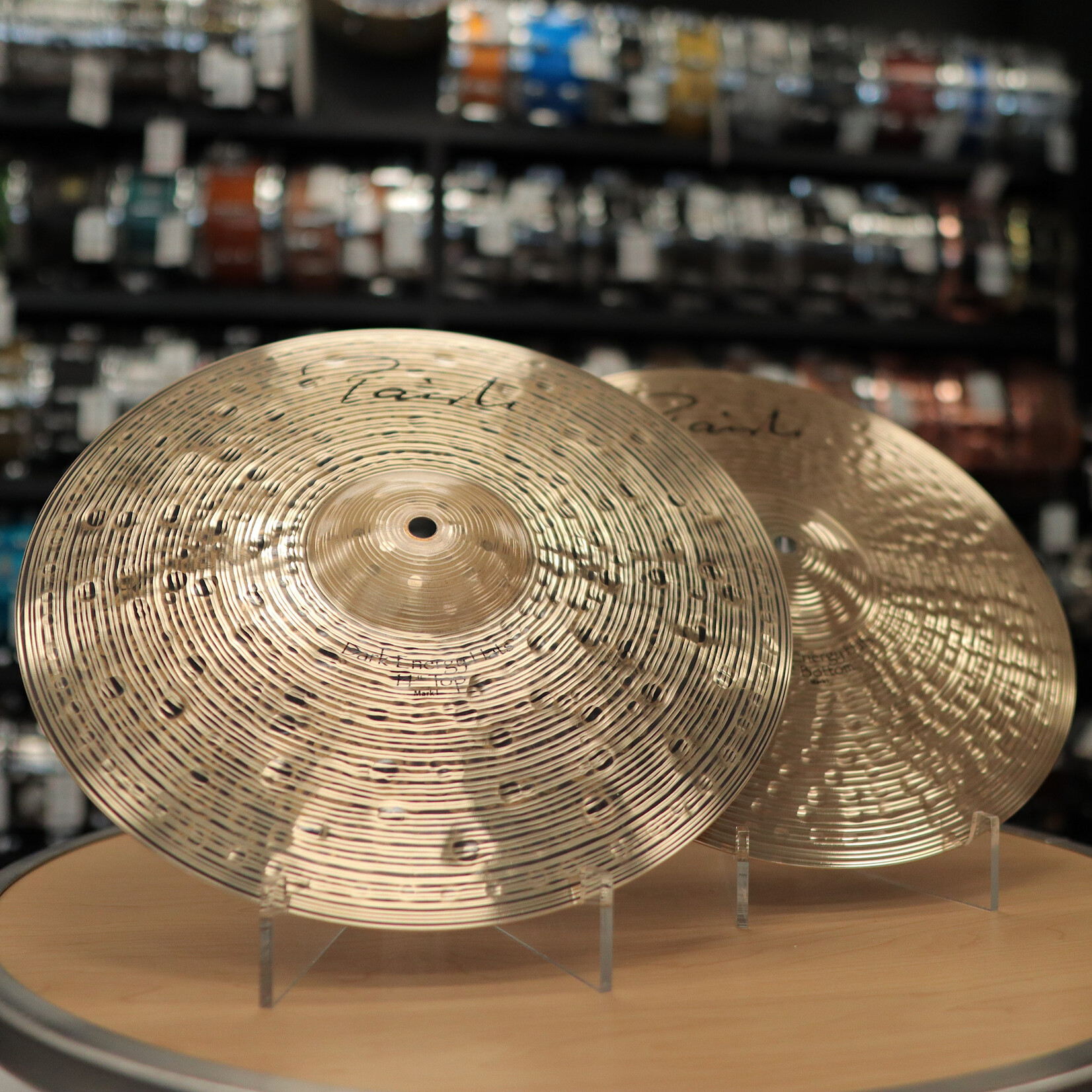 Paiste Pre-Owned Paiste Signature Dark Energy Mark I 14" Hi-Hats