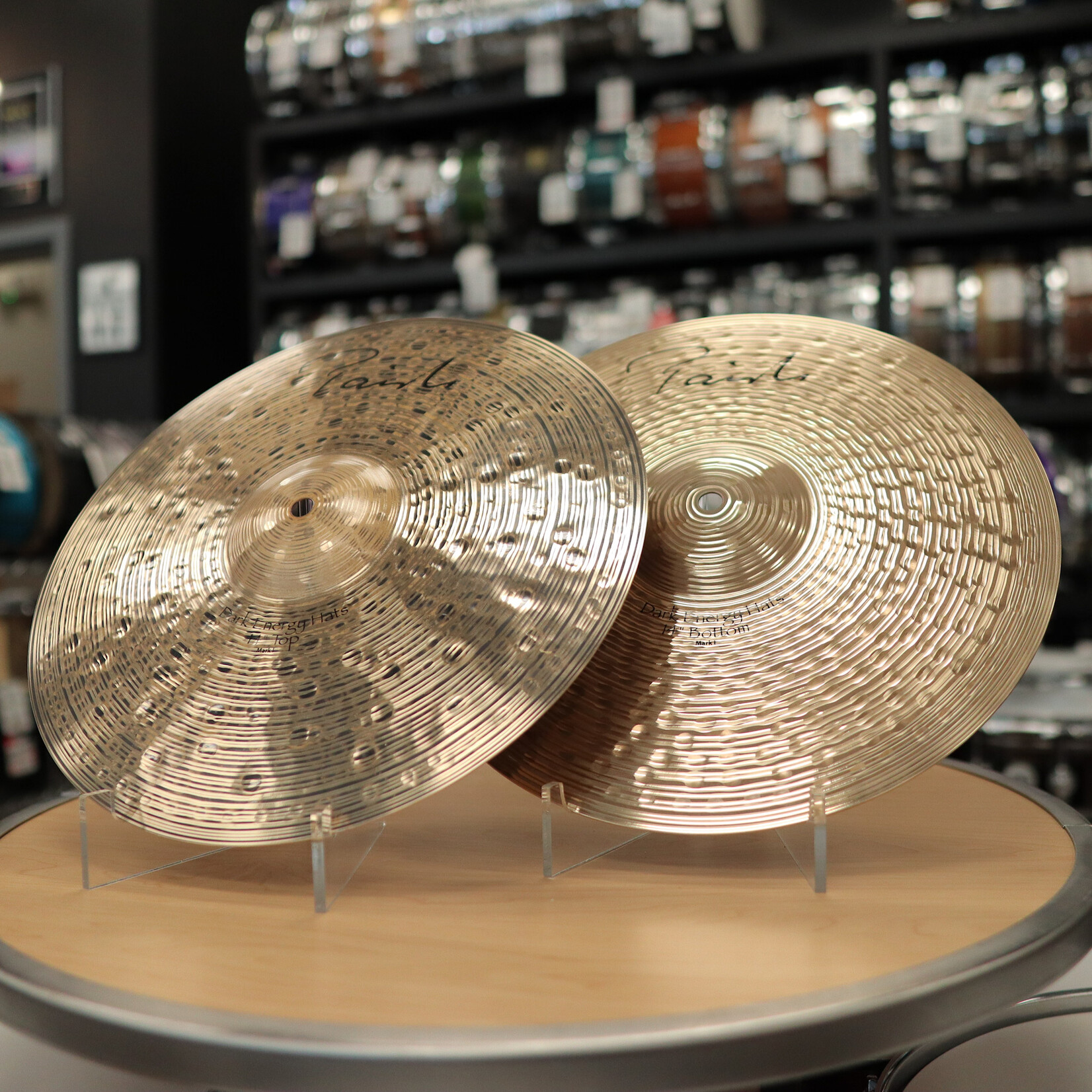 Paiste Pre-Owned Paiste Signature Dark Energy Mark I 14" Hi-Hats