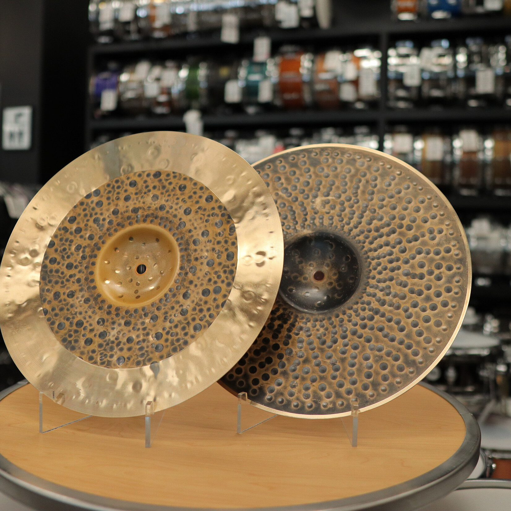 Paiste Pre-Owned Paiste Signature Dark Energy Mark I 14" Hi-Hats