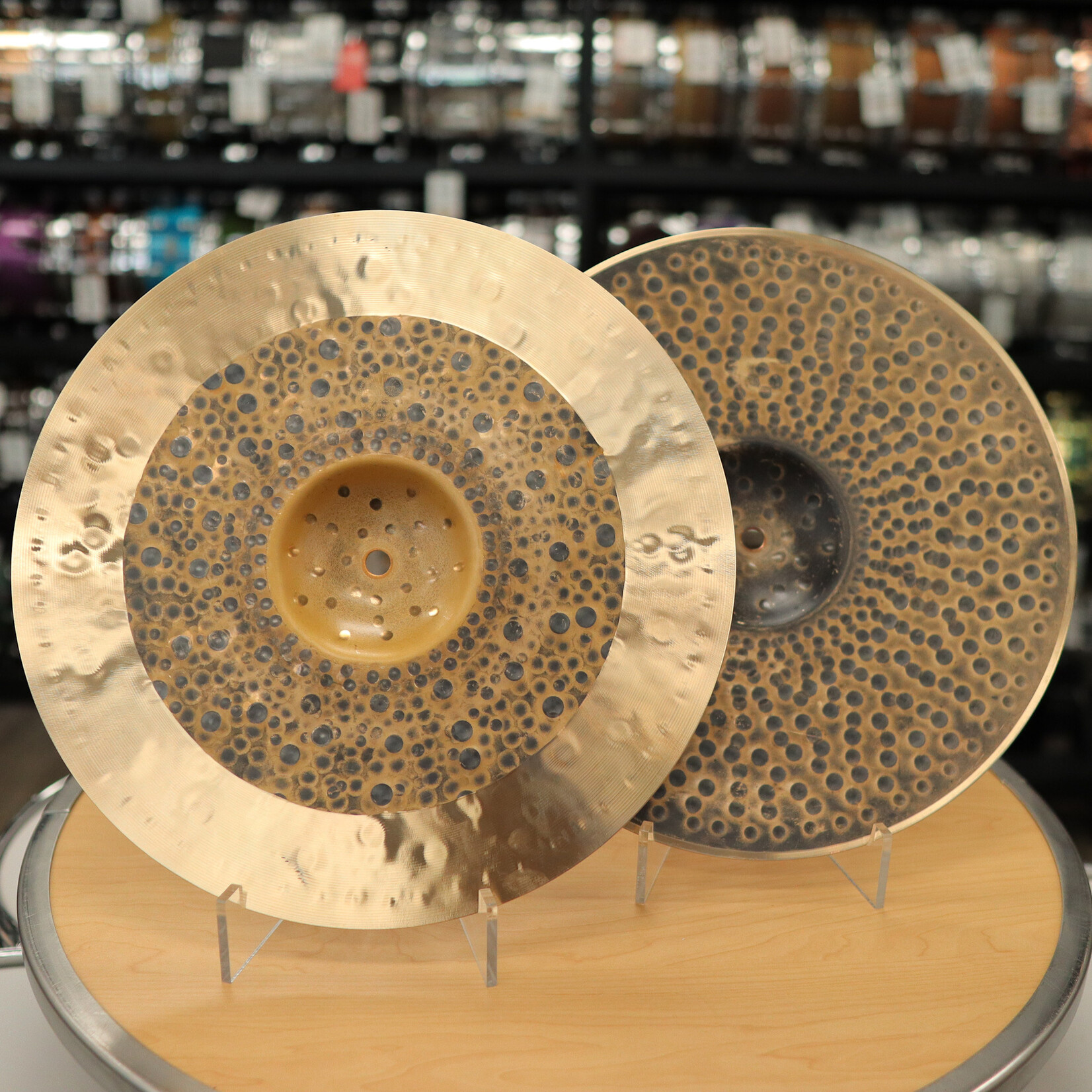 Paiste Pre-Owned Paiste Signature Dark Energy Mark I 14" Hi-Hats