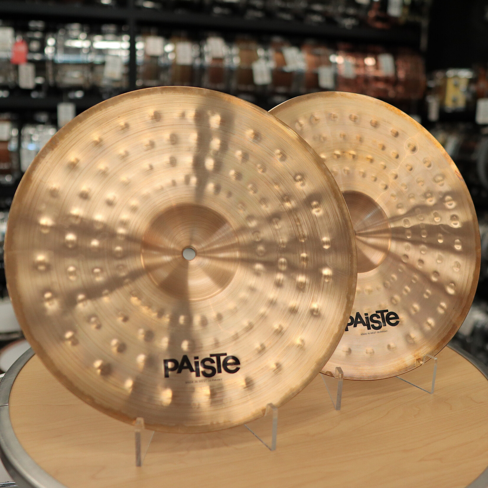 Paiste Used Paiste 14" Alpha Power Hi-Hat Cymbals