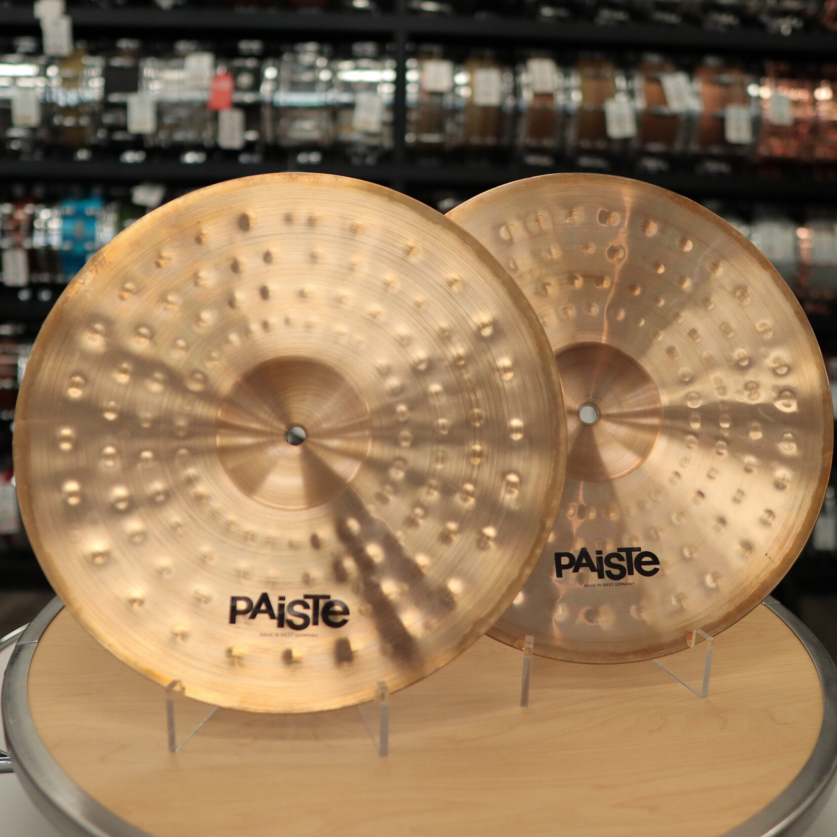 Paiste Used Paiste 14" Alpha Power Hi-Hat Cymbals
