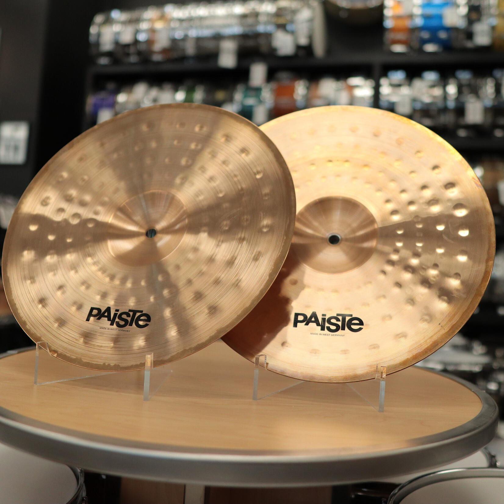Paiste Used Paiste 14" Alpha Power Hi-Hat Cymbals