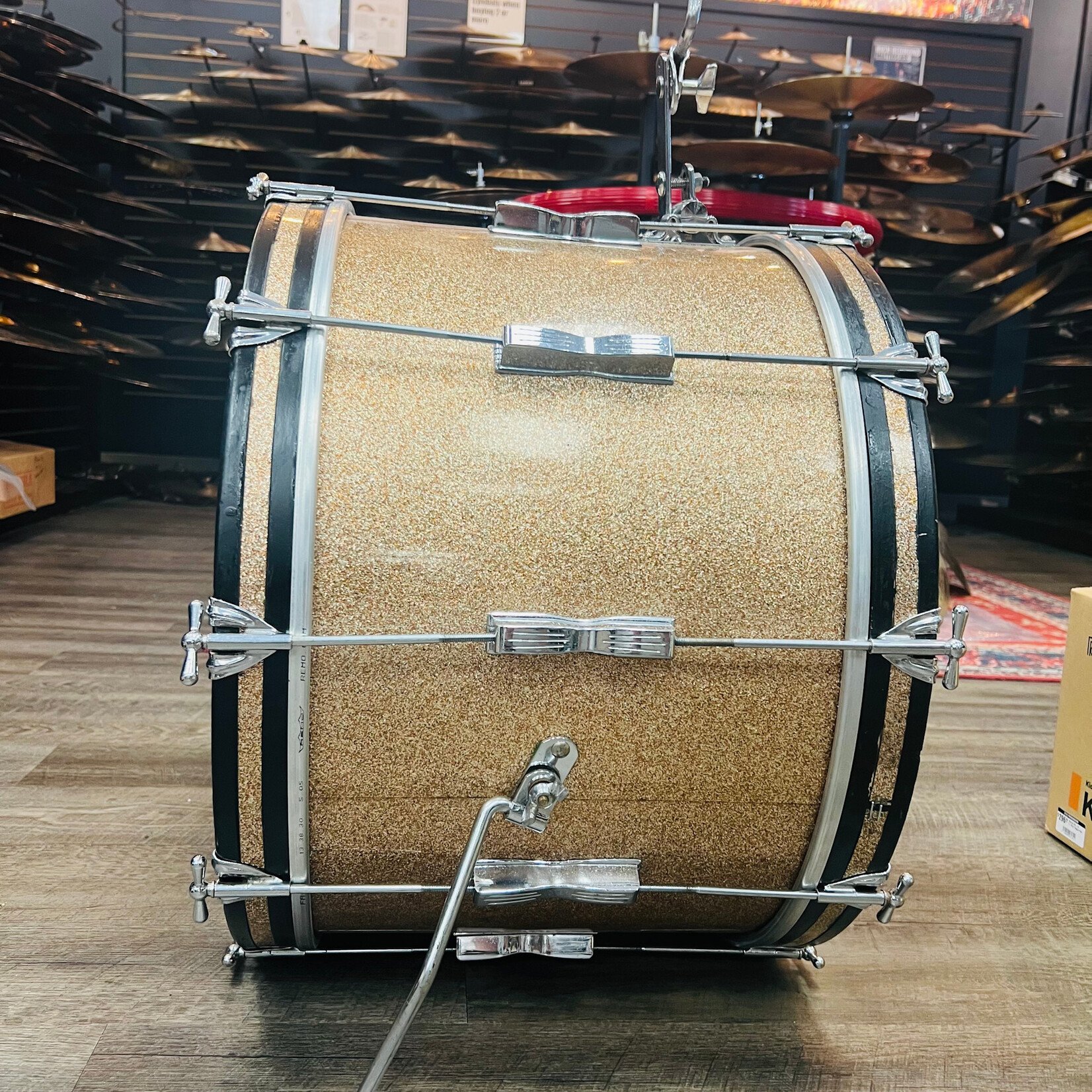 Ludwig 60s Pre-Serial Ludwig Club Date 14x22" Bass Drum (Champagne Sparkle)