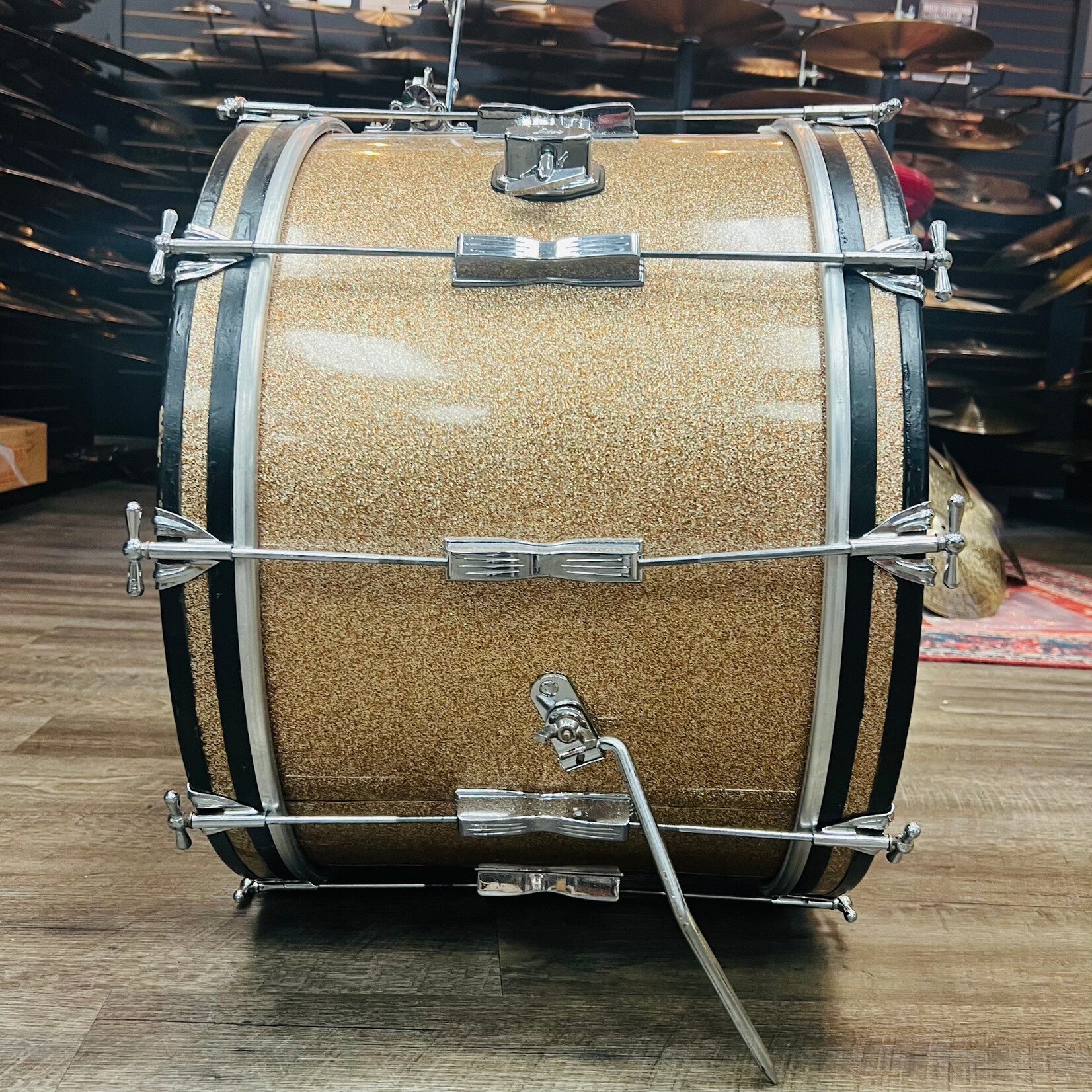 Ludwig 60s Pre-Serial Ludwig Club Date 14x22" Bass Drum (Champagne Sparkle)