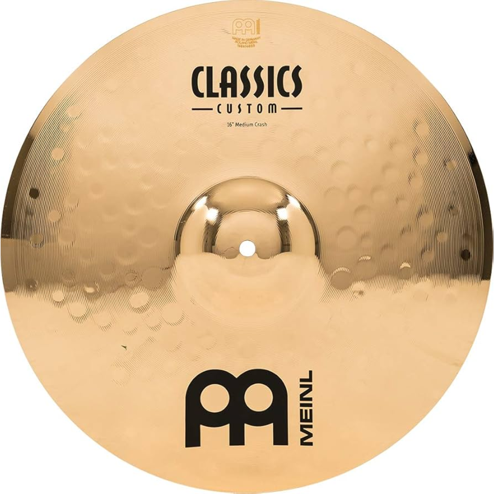 Meinl Meinl Classics Custom Brilliant 16" Medium Crash