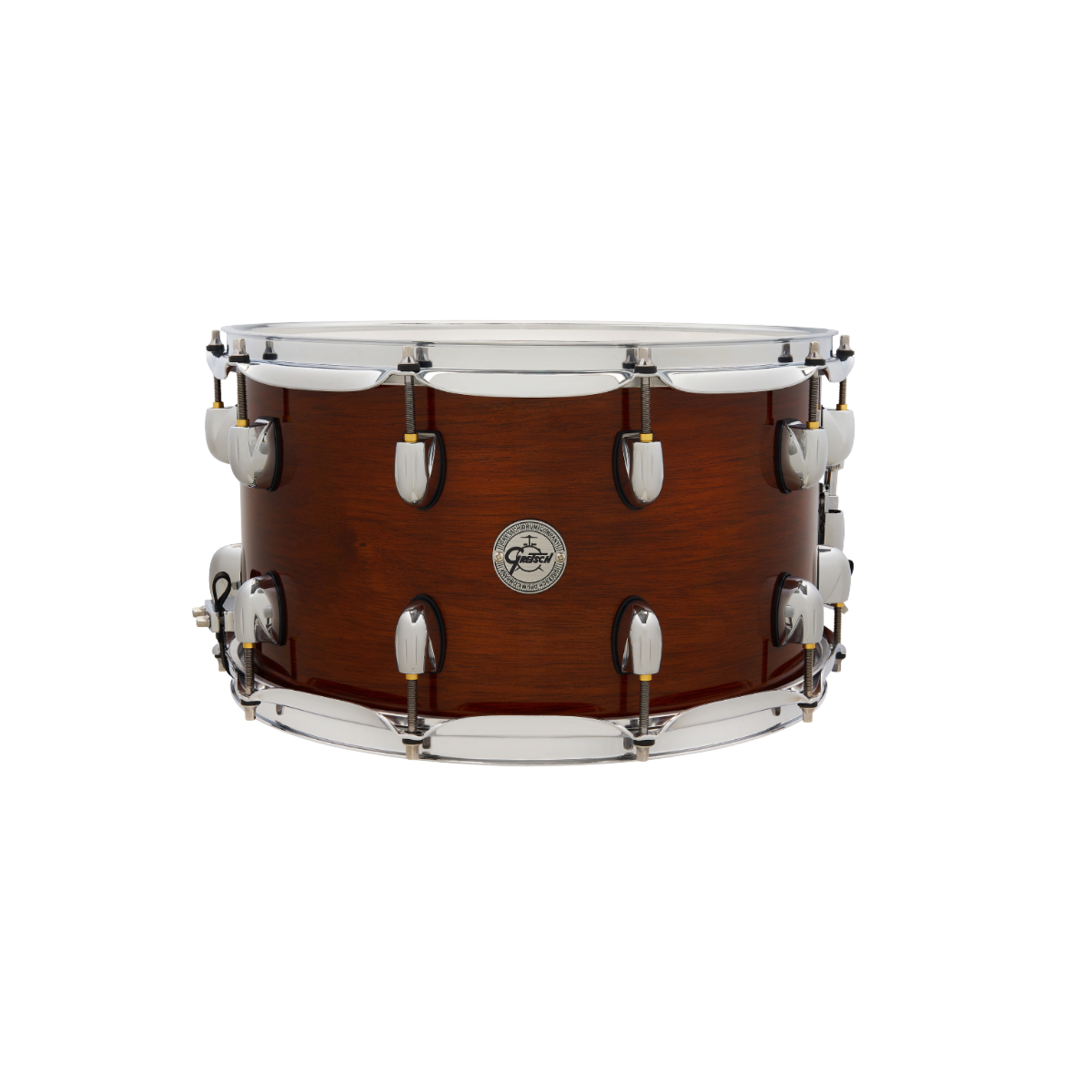 Gretsch Gretsch Full Range 8x14" Mahogany/Maple Snare Drum (Gloss Mahogany Finish)
