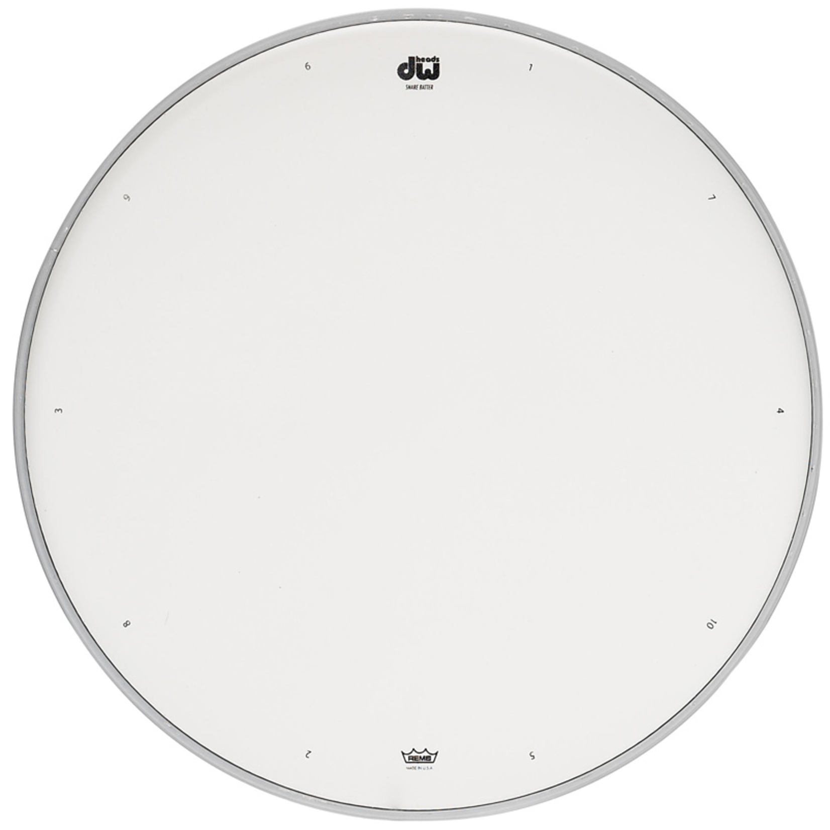 DW DW 14" Coated Snare Drum Head with Tuning Sequence DRDHCW14