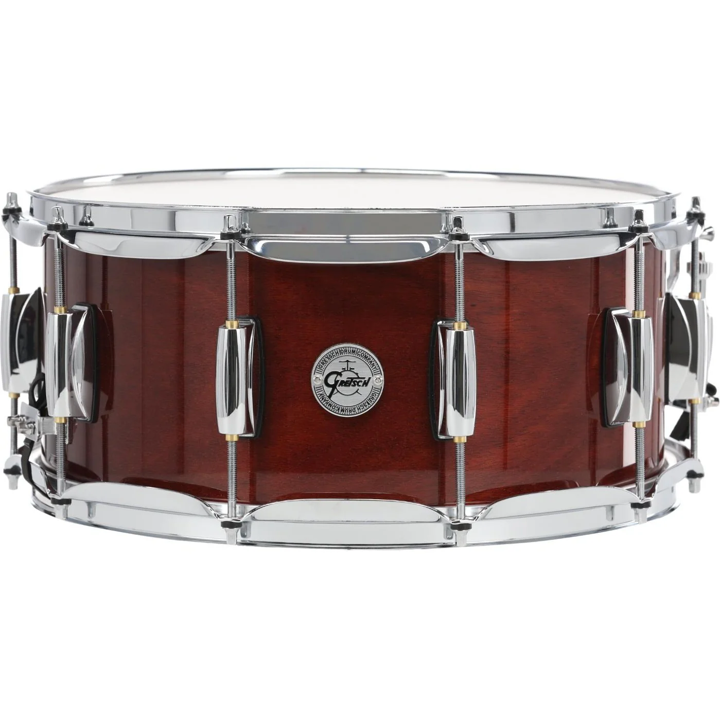 Gretsch Full Range 6.5x14" Mahogany/Maple Snare Drum (Gloss Mahogany ...