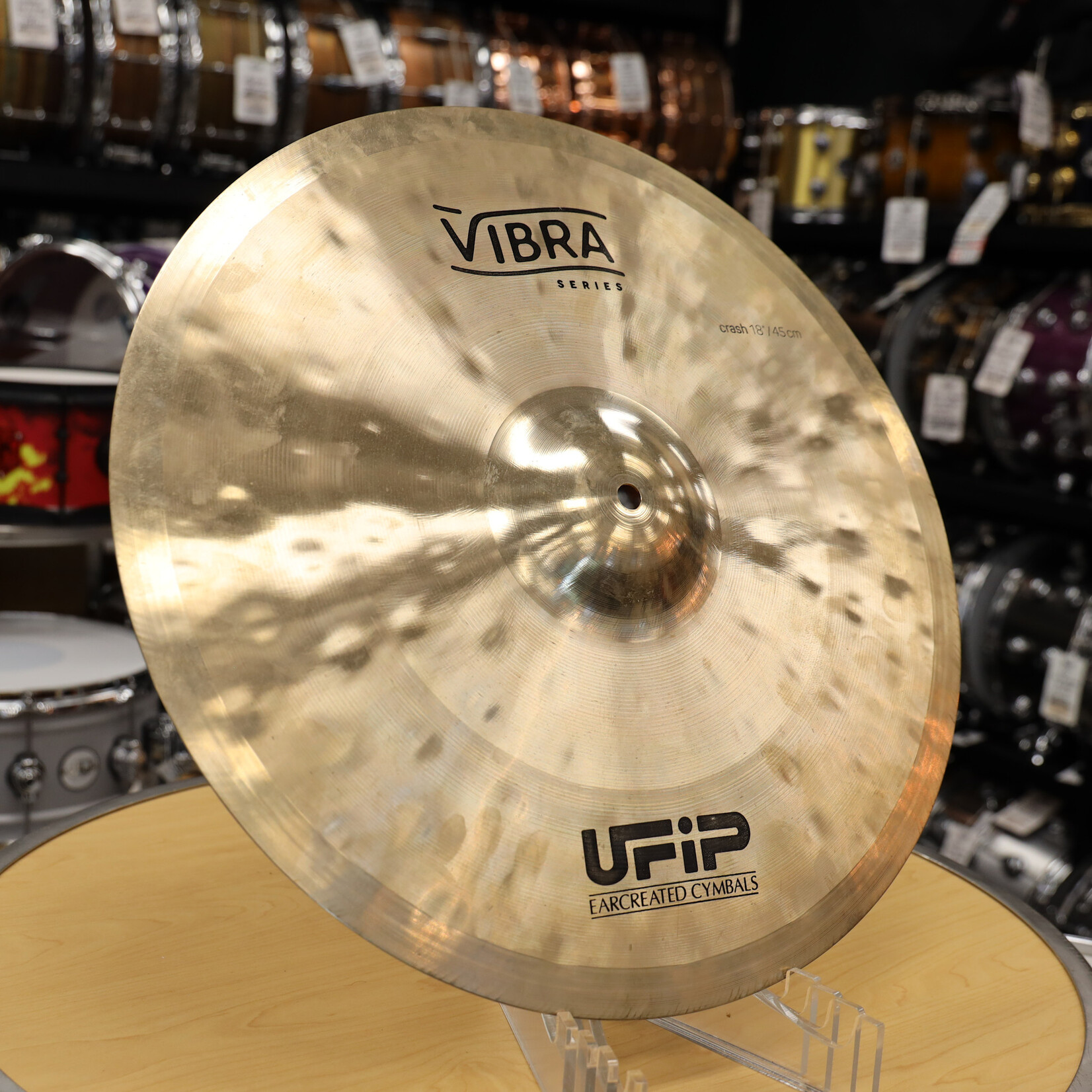 UFIP Demo UFIP Vibra Series 18" Crash #2