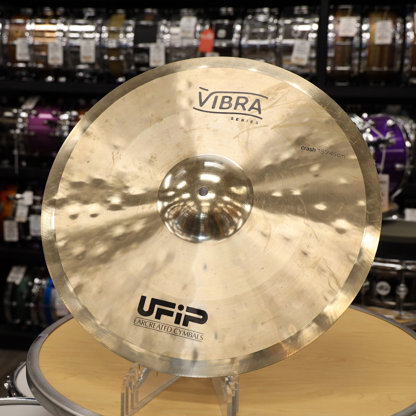 UFIP Demo UFIP Vibra Series 18" Crash #1
