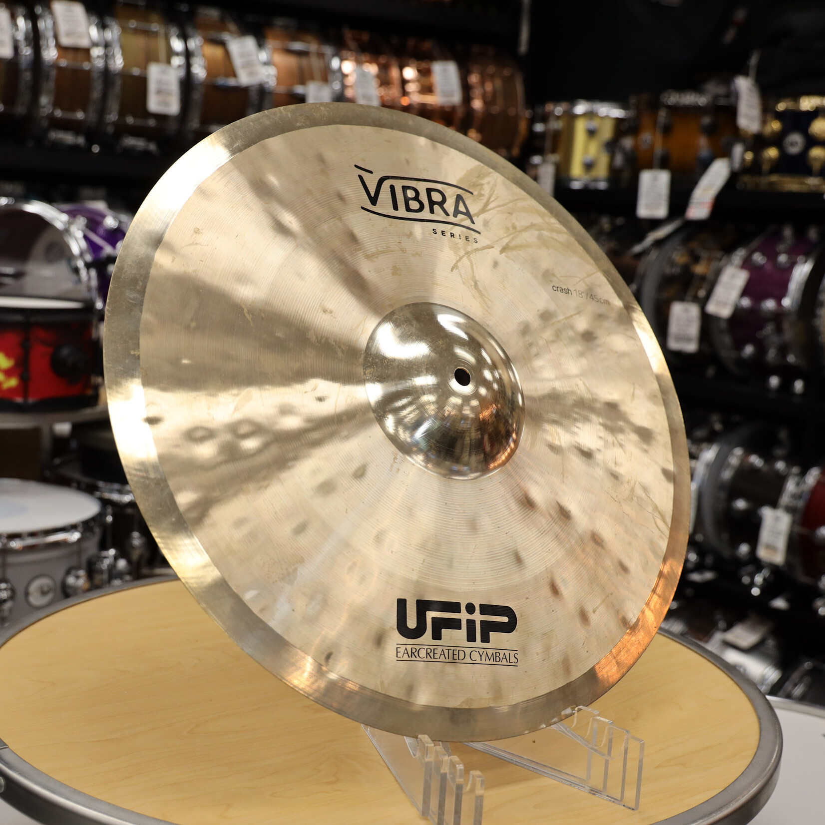 UFIP Demo UFIP Vibra Series 18" Crash #1