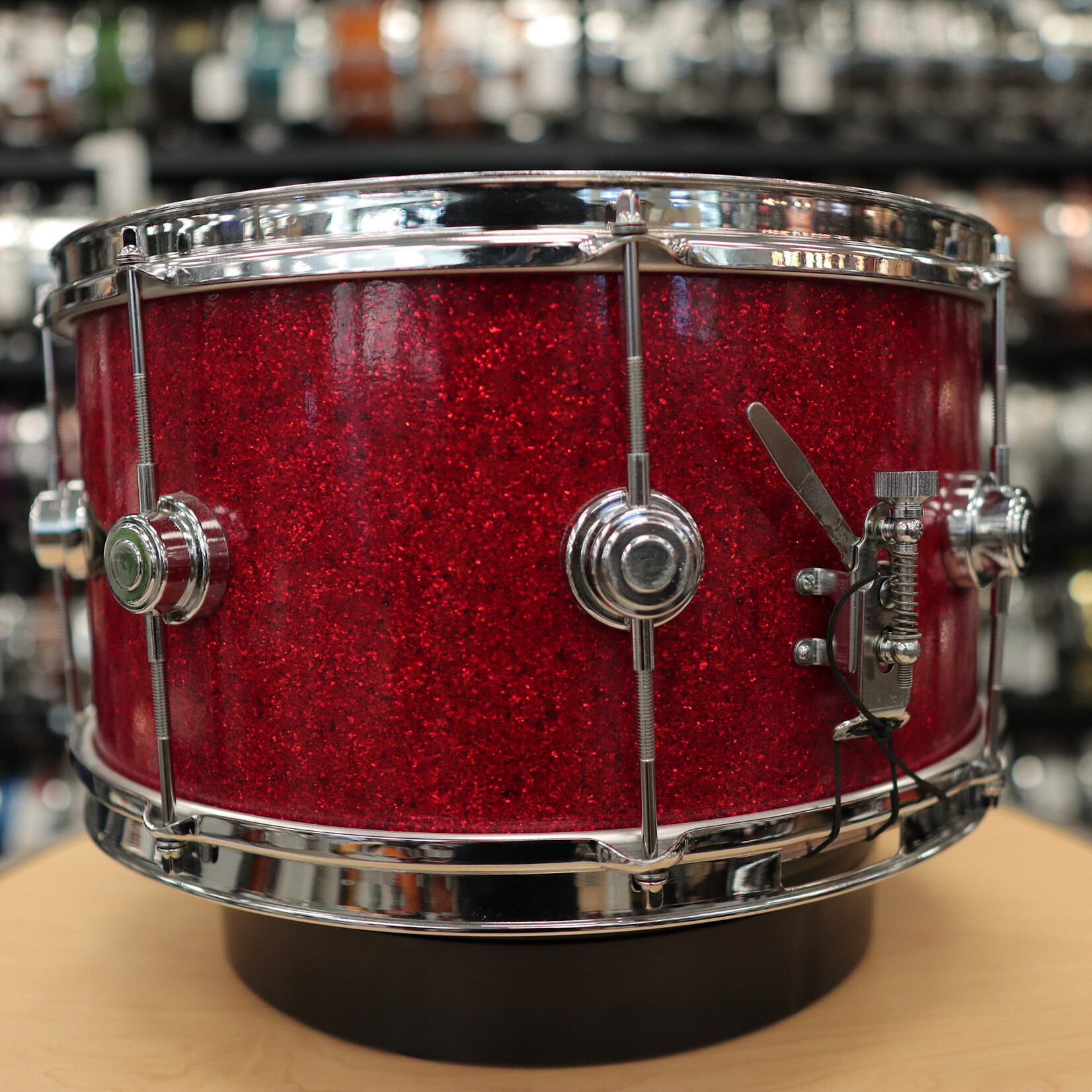 George Way Vintage '57-61 George H. Way 8x15" Snare Drum (Red Sparkle) Elkhart, IN