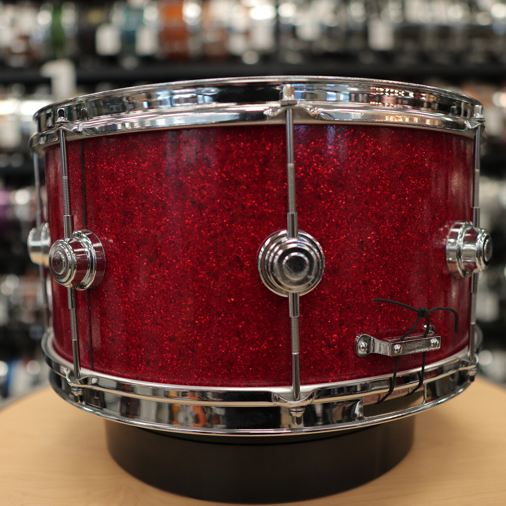George Way Vintage '57-61 George H. Way 8x15" Snare Drum (Red Sparkle) Elkhart, IN
