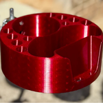 Deaf & Drum Deaf & Drum Drum Buddy Cyclops (Solid Color) - Red