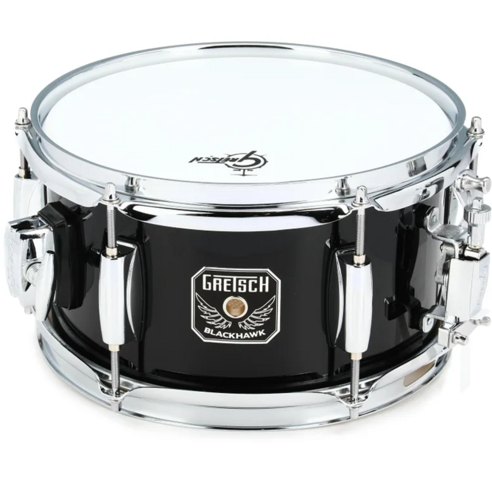 Gretsch Gretsch Full Range BlackHawk Mighty Mini 5.5x10" Snare Drum (Black)