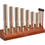 Meinl Like-New Meinl Sonic Energy 7-Piece Wah-Wah Tube Chakra Set, 432 Hz - Champagne Gold WWTSETCHA