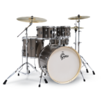 Gretsch Gretsch Energy 5-Piece Drum Kit 22/10/12/16/5.5x14 w. HW and Cymbals (Grey Steel)