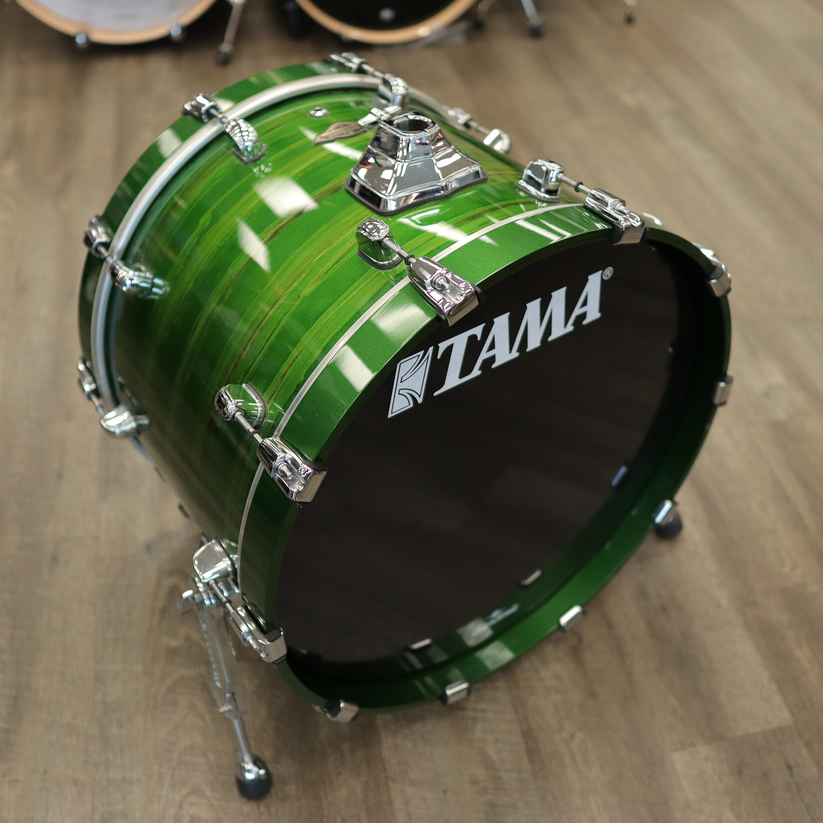 Tama Pre-Owned Tama Starclassic Walnut/Birch 14x20" Bass Drum (Lacquer Shamrock Oyster)