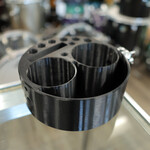 Deaf & Drum Deaf & Drum Drum Buddy Popeye - Dual Mount (Solid Color) - Black