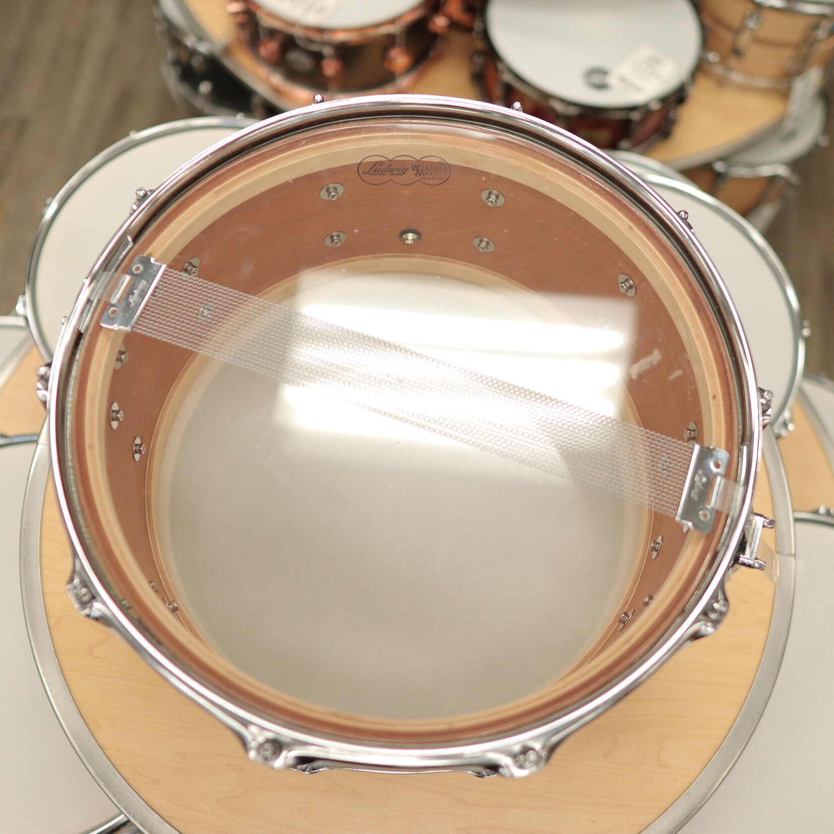 Ludwig Used Ludwig Universal Mahogany 6.5x14" Snare Drum LU6514MA