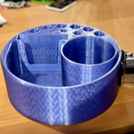 Deaf & Drum Deaf & Drum Drum Buddy BigMouth - Dual Mount (Solid Color) - Translucent Light Lavender